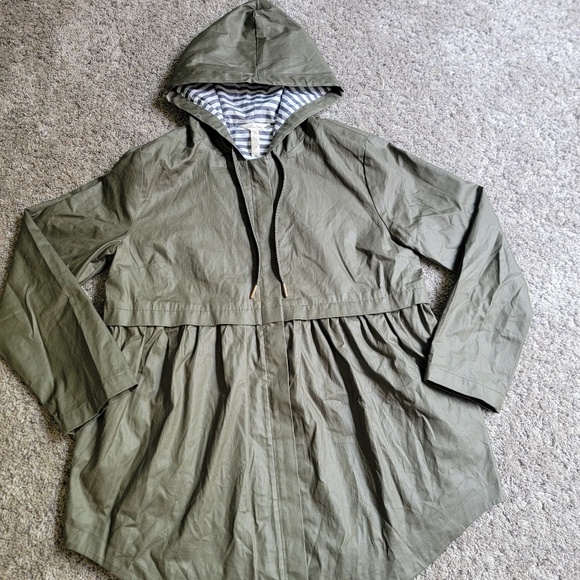 The Matilda Jane Skies Are Grey Raincoat Jacket in size XS - Picture 1 of 6